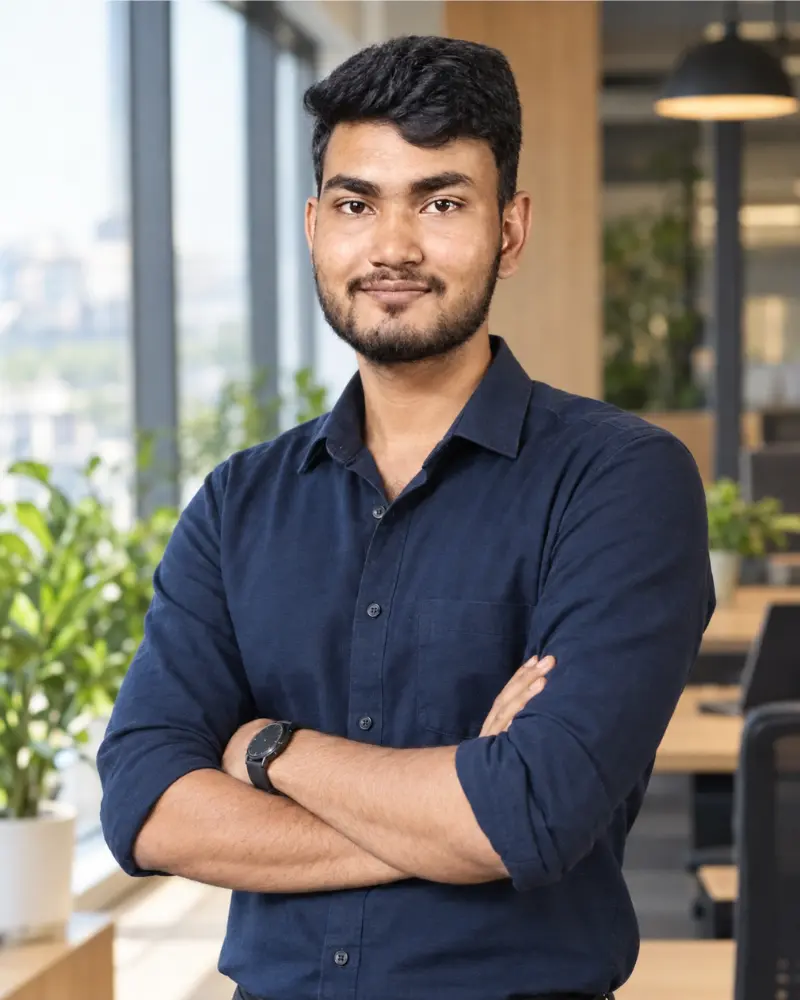 Portrait of Riyajul Saha
